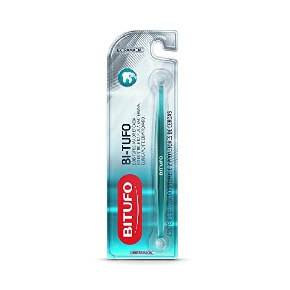 Escova Dental Bitufo Extra Macia Tubos - Health