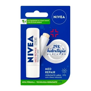 NIVEA PROTETOR LABIAL LIP CARE MED PROTECTION COM 4,8G em Oferta na Shopee