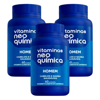 Kit 3 Suplemento Vitamina Homem 60 Cpr - Neo Química em Oferta na Shopee