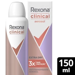 Desodorante Antitranspirante Rexona Clinical Extra Dry 150 ml