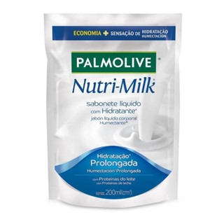 PALMOLIVE SABONETE LÍQUIDO REFIL NUTRI-MILK HIDRATANTE COM 200ML em Oferta na Shopee