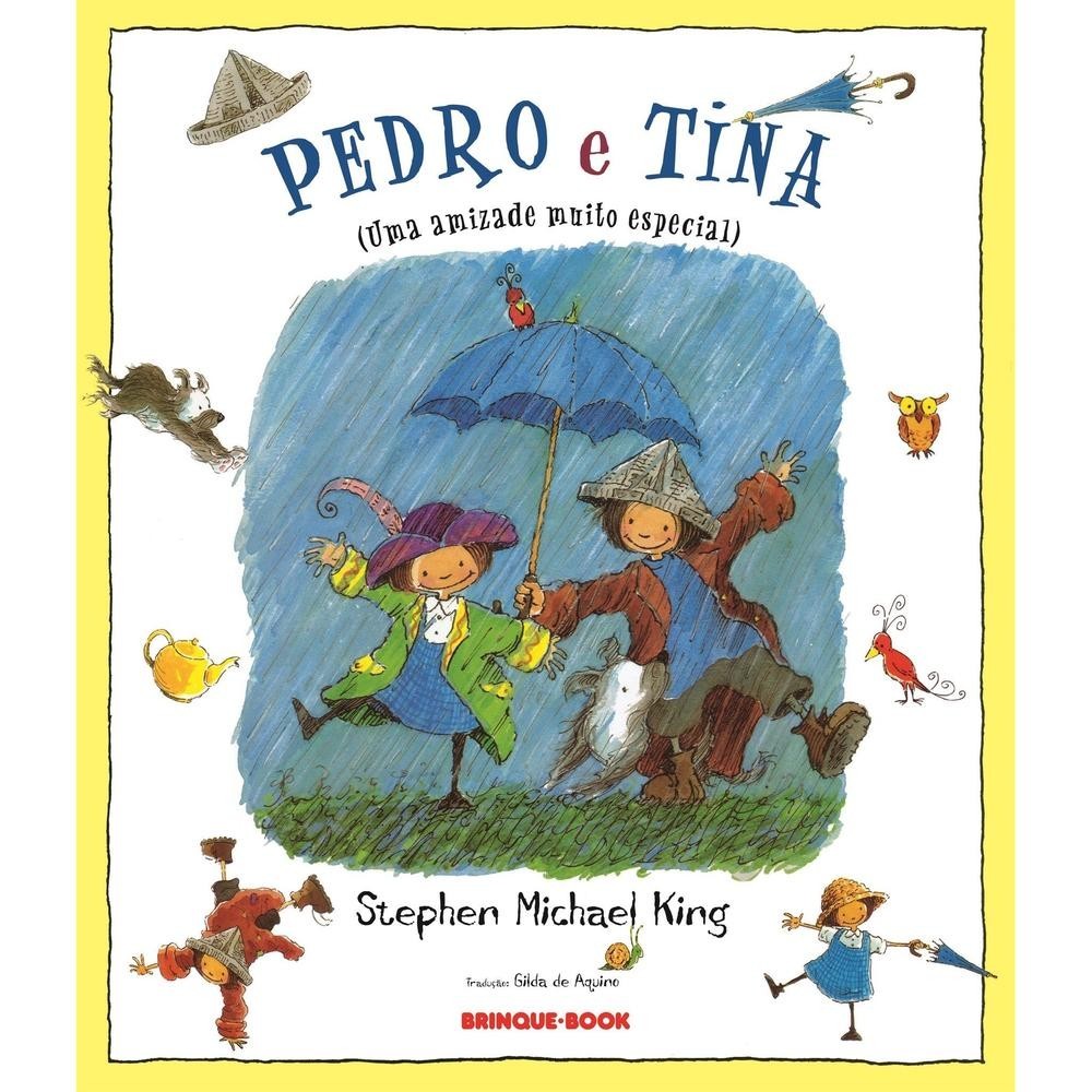 Pedro e Tina - Brinque-Book em Oferta na Shopee
