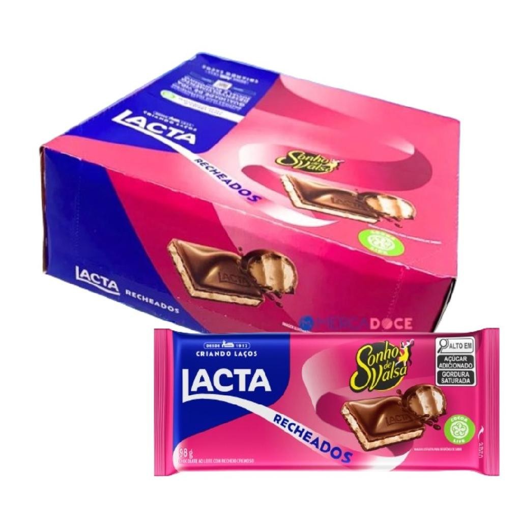 Barra de Chocolate Sonho de Valsa - Comprar com Melhor Preço em Lanches