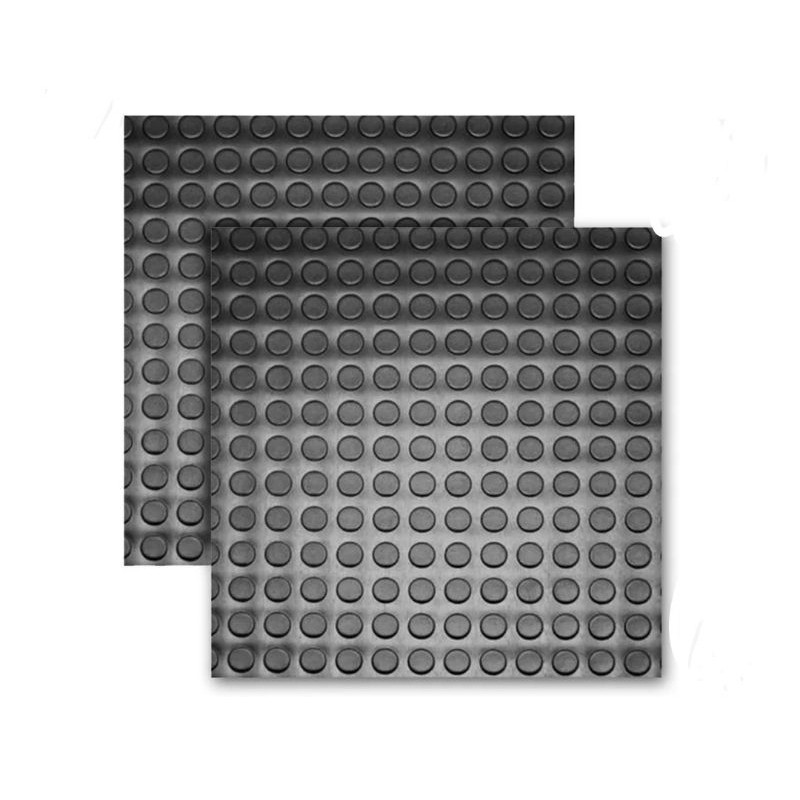 Tapete Para Rampa Borracha Anti Derrapante Moeda 1 placa 50 x 50 em Oferta na Shopee