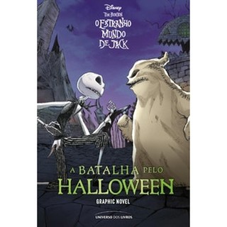 O estranho mundo de Jack: a batalha pelo Halloween - graphic novel em Oferta na Shopee