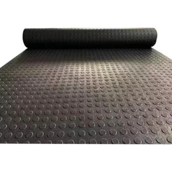 9m Piso Emborrachado Moeda Revestimento Para Áreas Externas 9m x 1m - 3mm