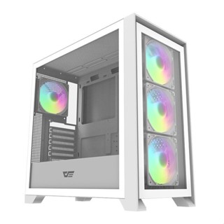 Gabinete Gamer Aigo DarkFlash DRX90 Glass, Mid-Tower, Lateral de Vidro, Branco, DRX90-GLASS-WHITE em Oferta na Shopee