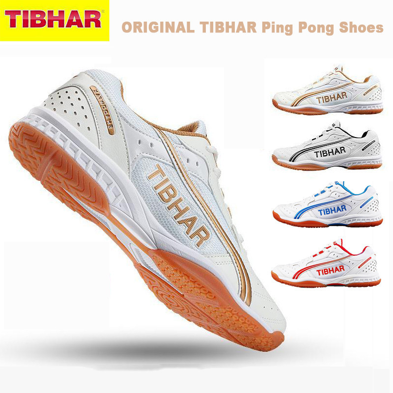 Sapatos Originais De Tênis De Mesa TIBHAR De Treinamento Profissional De Ping Pong Para Homens E Mulheres 01922