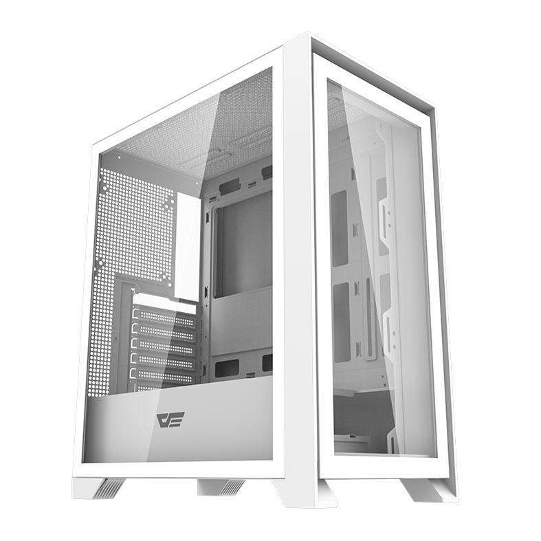 Gabinete Gamer Aigo Darkflash DRX70 Glass, Mid-Tower, Lateral de Vidro, Branco, DRX70-GLASS-WH em Oferta na Shopee