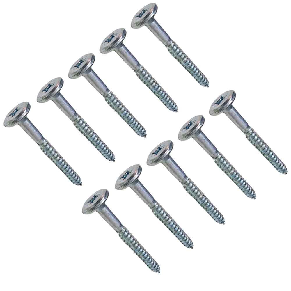 Parafuso Cabeça Chata Tampinha Phillips 4,2 X 45 para Madeira MDF 10 Unidades