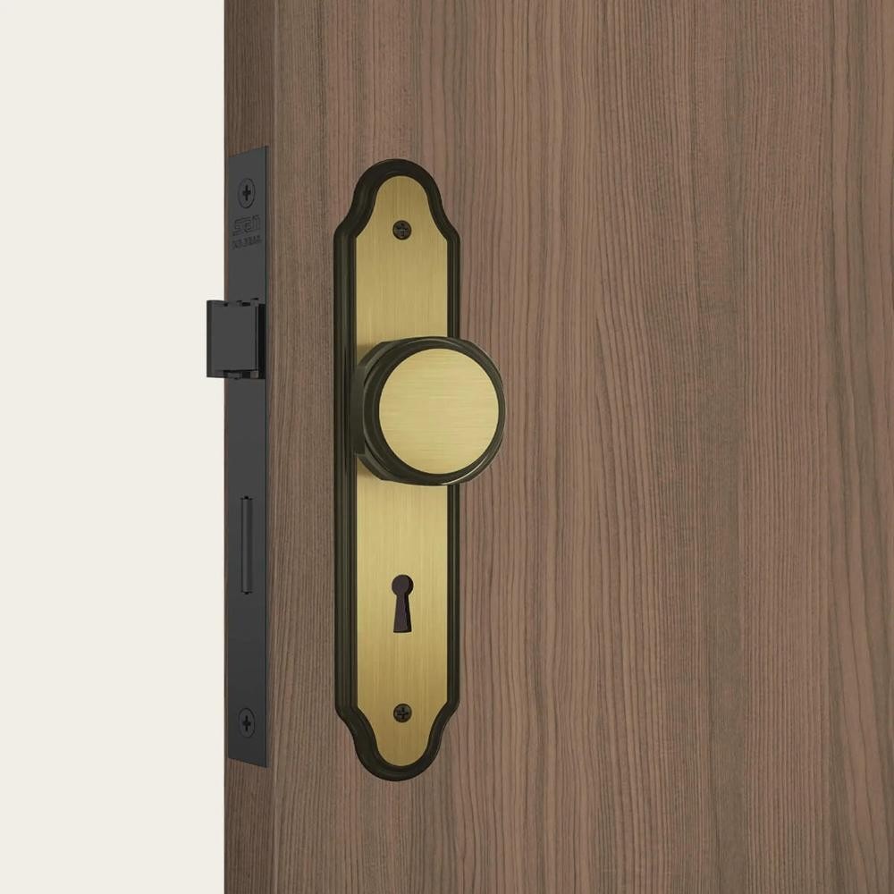 Fechadura Interna Bola Oxidada 81302 Stam em Oferta na Shopee