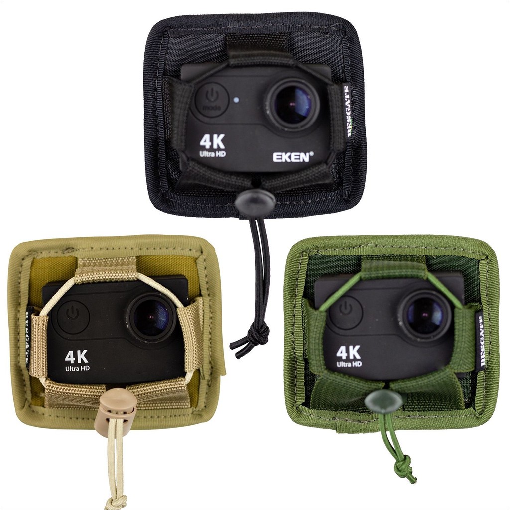 Porta Câmera GoPro Modular Resgate Sistema Molle RipStop Profissional