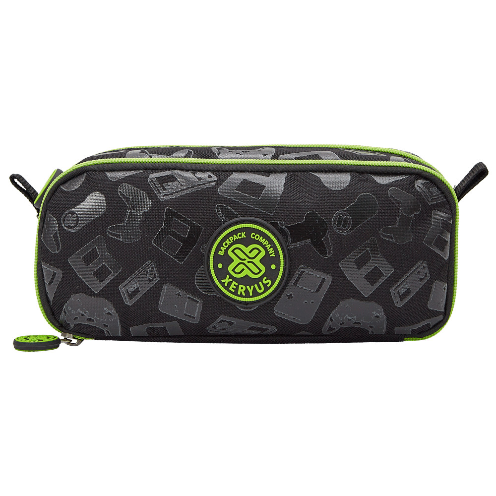 Estojo Escolar Duplo 2 Zíper Game Control Xeryus em Oferta na Shopee