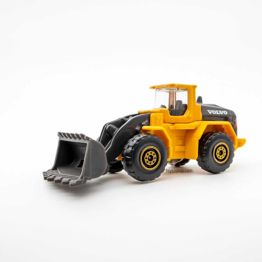 MAJORETTE - CONSTRUCAO - VOLVO WHEEL LOADER L350H - TRATOR PÁ CARREGADEIRA