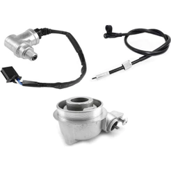 Kit Sensor + Engrenagem + Cabo Velocímetro Cbx 250 Twister