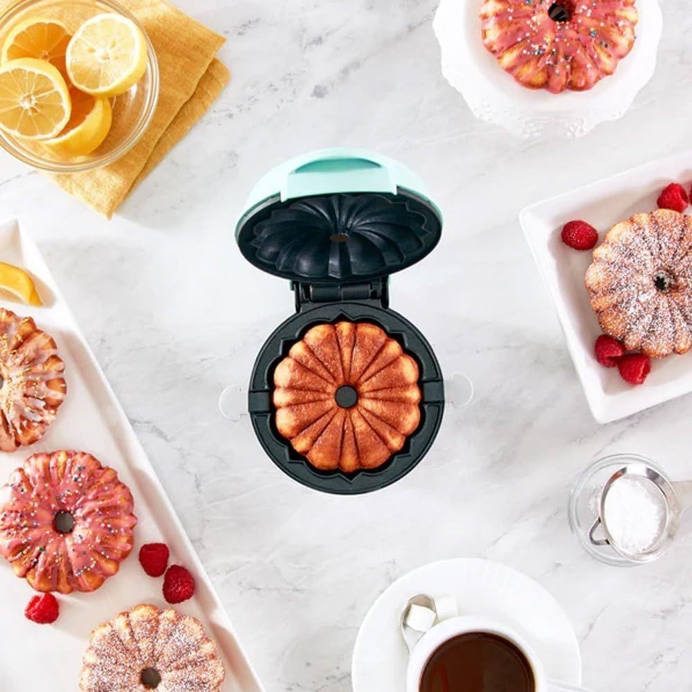 Mini Máquina de Assar Bolo Elétrica Antiaderente Quiche/De Forno/Eggette Maker Mini Ferro 110V — imagem 2 de 2