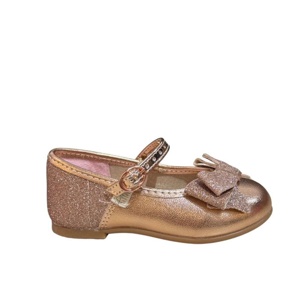 Sapatilha Infantil Feminino Molekinha Verniz Premium Rosada