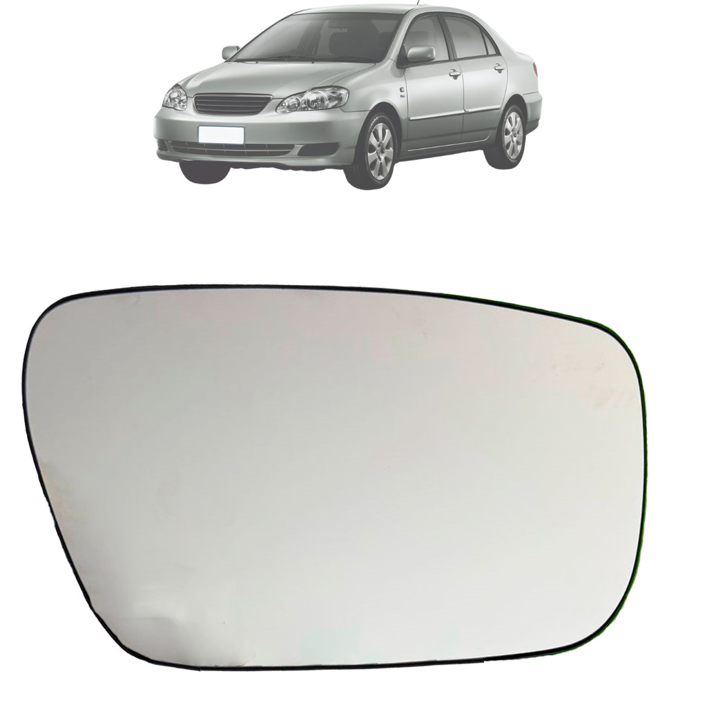 Lente Espelho Retrovisor Original C/Base Corolla 2003 2004 2005 2006 2007 2008