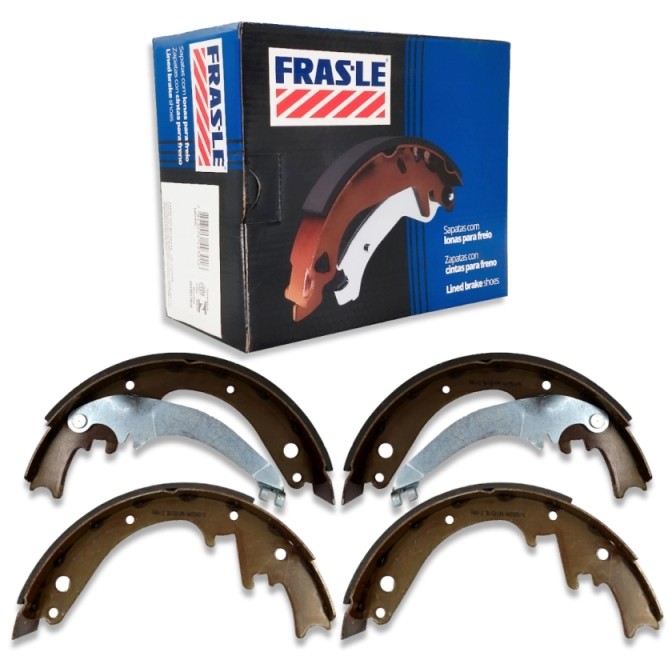 Sapata Freio Traseira S10 2.2 2.5 2.8 8v 12v 1995/2007 - FRASLE CB132CPA