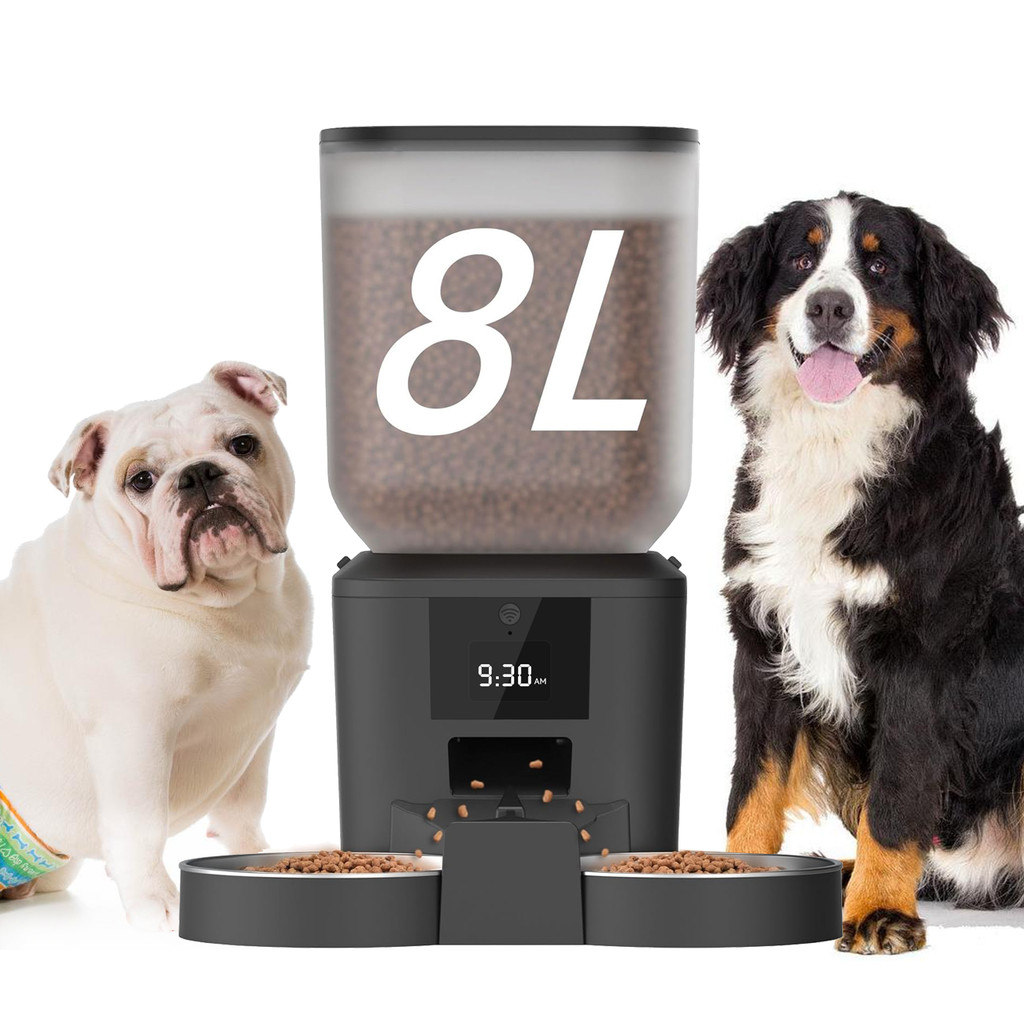 8l Alimentador Automático Com Wifi De Ração Dispensad Newpet Adequado para vários cães e gatos em Oferta na Shopee