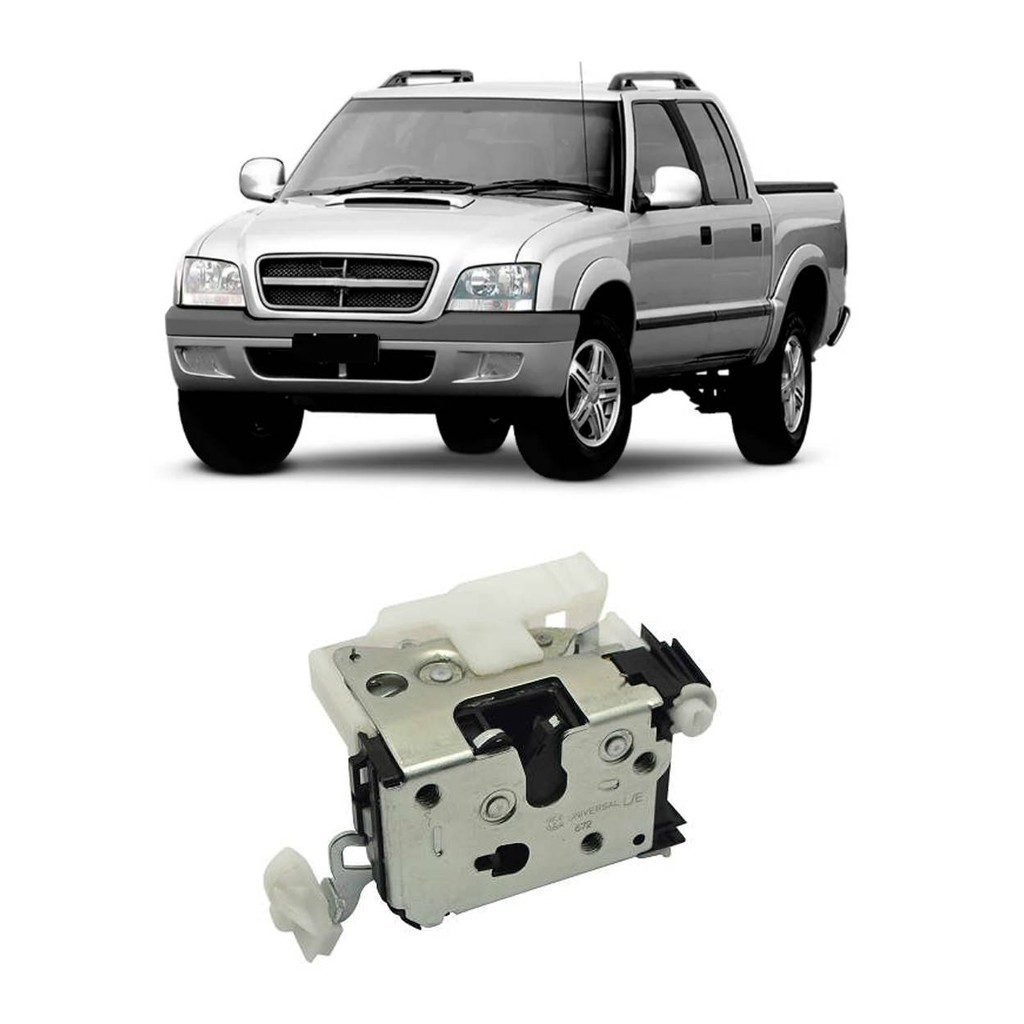 Fechadura Traseira S10 1995 1996 97 98 99 a 2011 Lado Esquerdo Motorista em Oferta na Shopee
