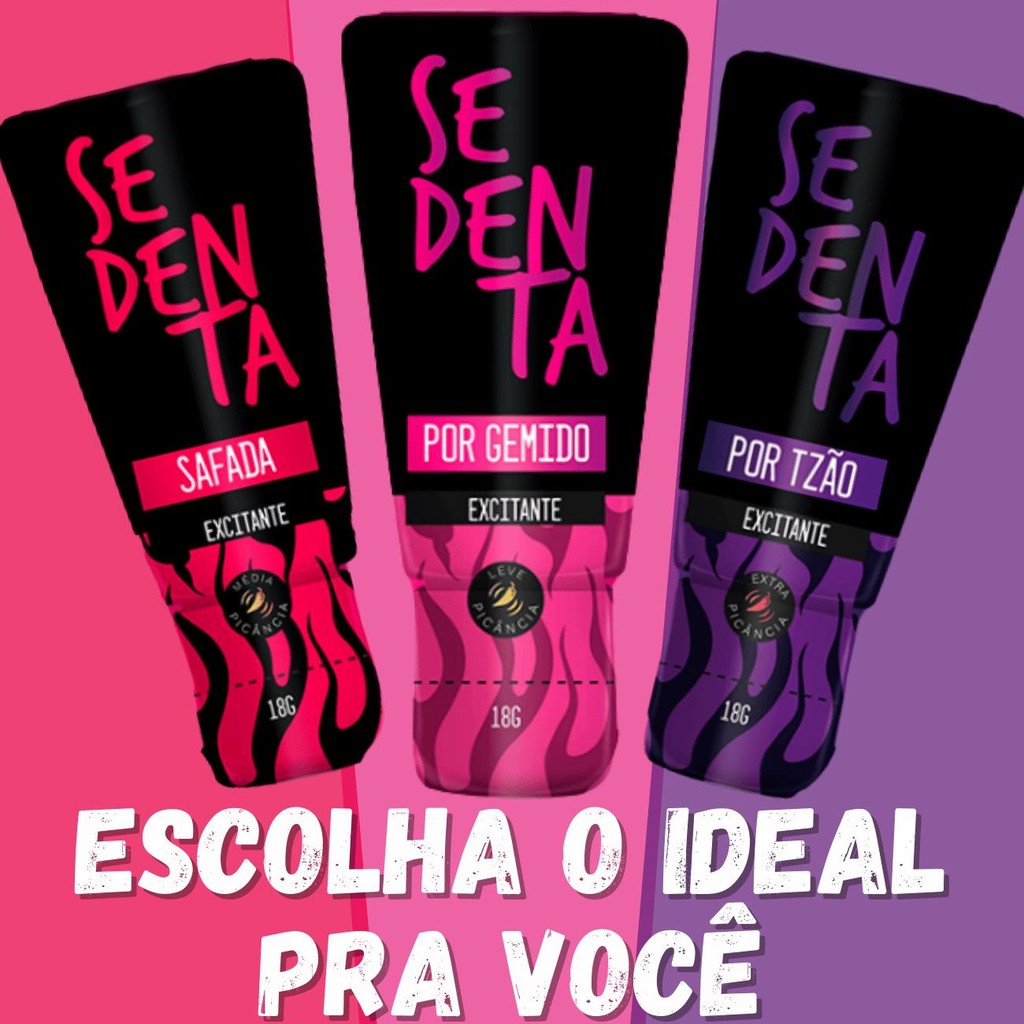 Escolha seu Lubrificante Sedenta Tesão Gemido Safada 18g Gel em Oferta na Shopee
