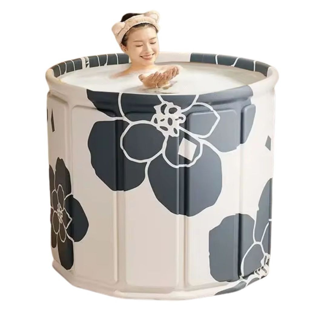 Banheira Dobrável SPA Adulto Banheira Ofurô Portátil Armazenamento Fácil - SUPER PROMOÇÃO