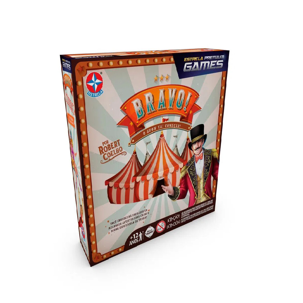 Jogo De Tabuleiro Bravo! - Estrela Premium Games