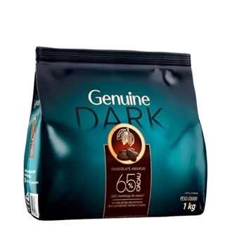 Chocolate Genuine Dark 65% Amargo Cacau 1kg- Cargill em Oferta na Shopee
