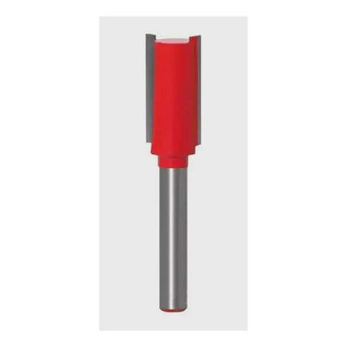 Fresa Reta 6mm Haste 6mm Corte Duplo Para Madeira Tupia XF