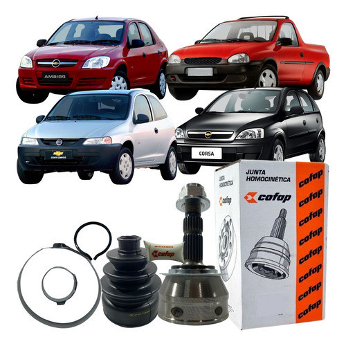 Ponteira Homocinética Prisma Corsa Pick-up Celta em Oferta na Shopee