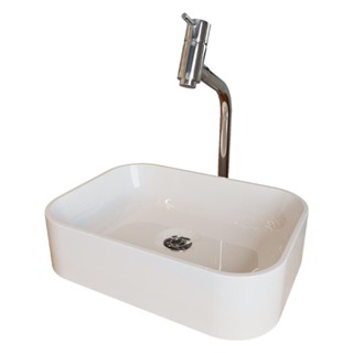 Cuba Pia Banheiro Oxford Torneira DL08 Valvula Abs Branco Brilho em Oferta na Shopee