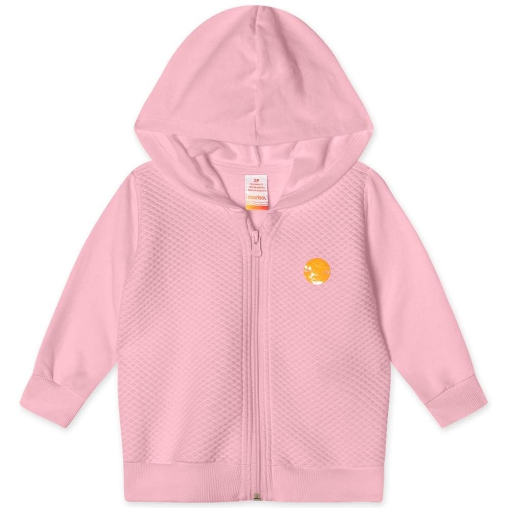 Detalhes do Jaqueta Com Capuz Infantil Feminina Marisol