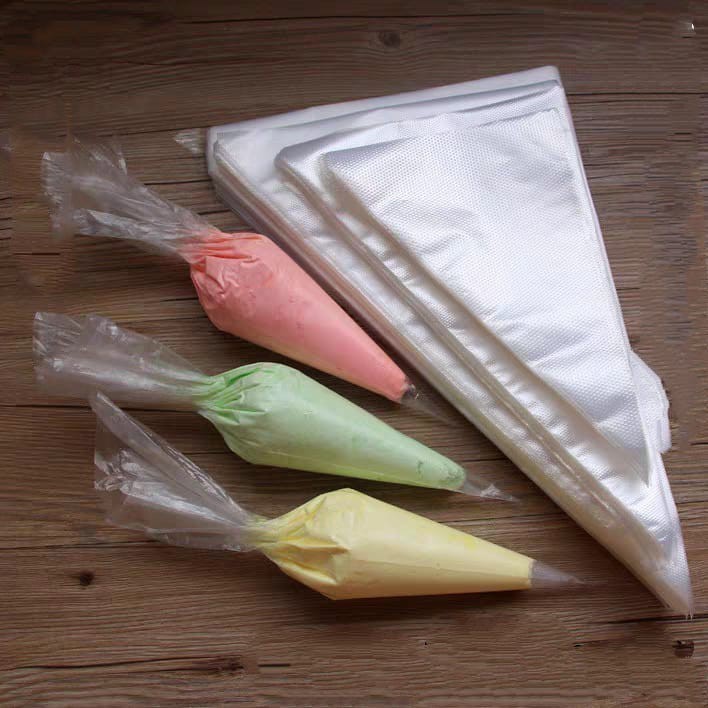 Saco De Confeitar Descartável C/100 Unidades Confeitaria Tamanho P em Oferta na Shopee