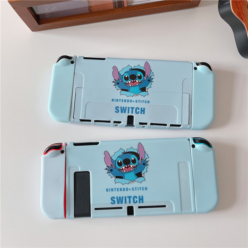 Ponto De Furo Fofo De Silicone TPU Nintendo Switch E OLED Caixa De Proteção Da