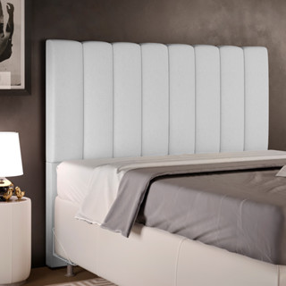 Cabeceira Cama Box Casal 140 cm Dália W01 Linho Cinza - Lyam Decor em Oferta na Shopee