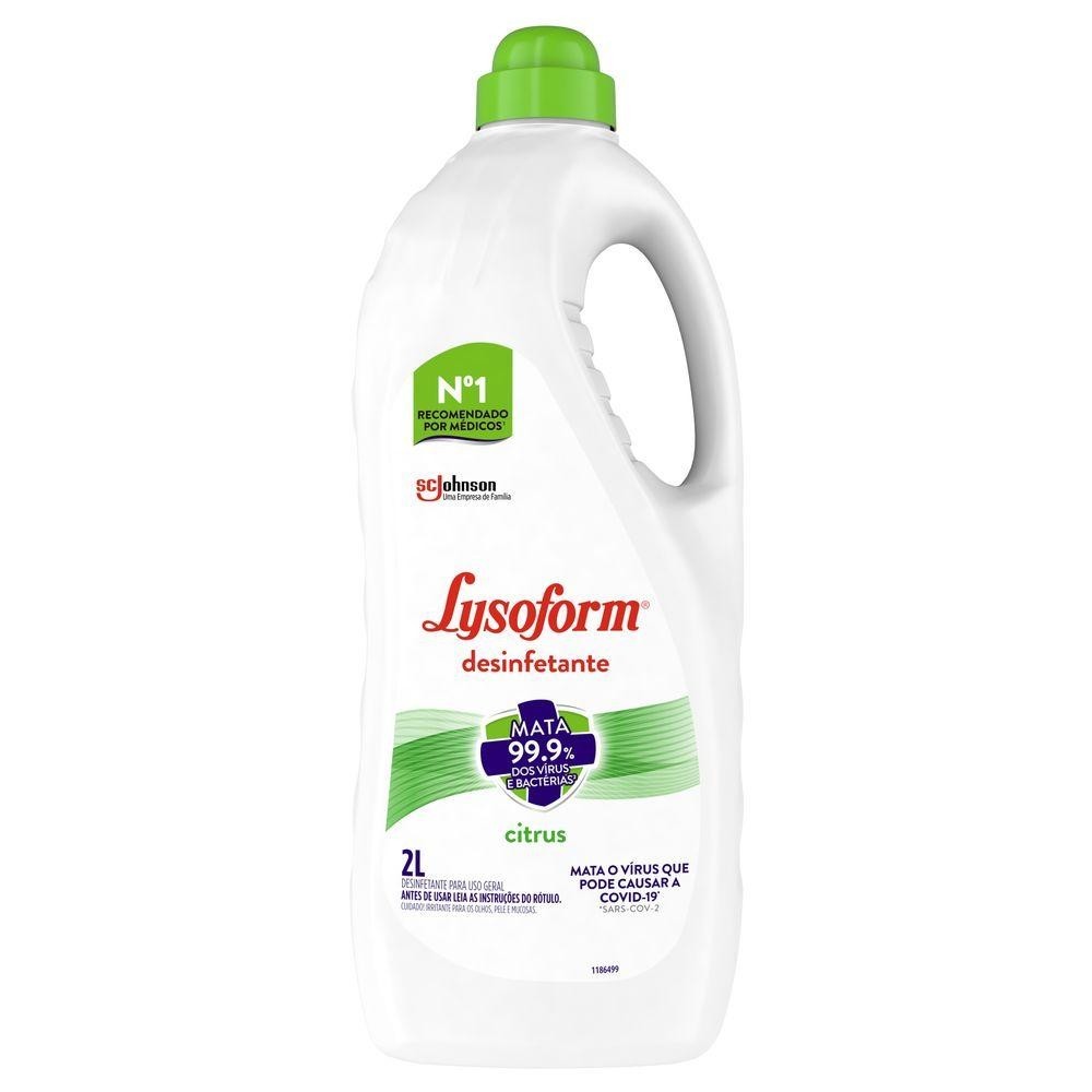 Desinfetante Líquido Lysoform Citrus 2L em Oferta na Shopee