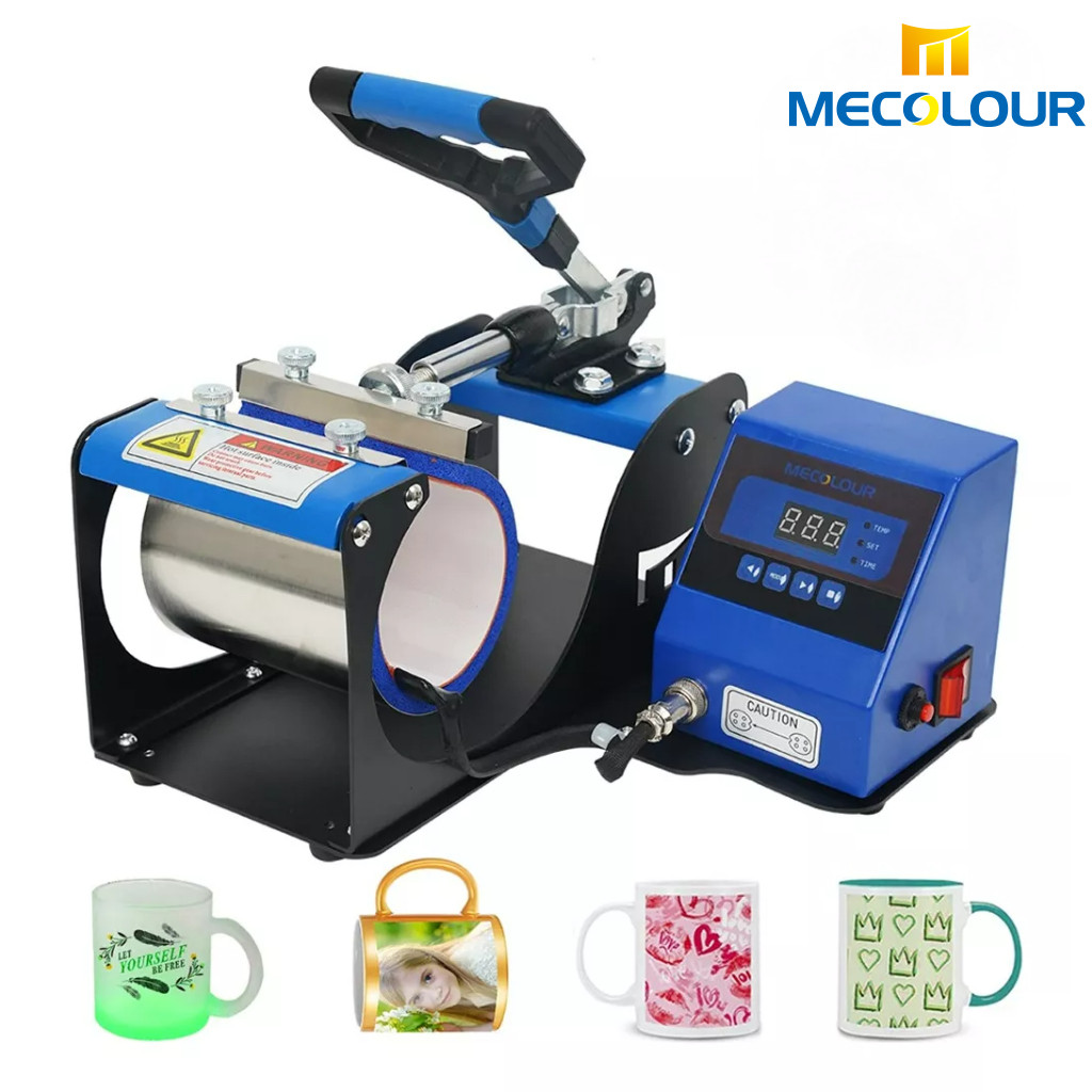Mecolour prensa de caneca DIY máquina de caneca personalizada 110V prensa de caneca em Oferta na Shopee