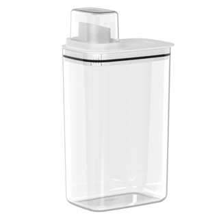 Dispenser Porta Sabão Em Pó Líquido 2,3L Com Medidor Flow Ou em Oferta na Shopee