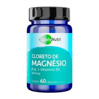CLORETO DE MAGNÉSIO P.A 800MG + VITAMINA B6 COM 60 CÁPSULAS em Oferta na Shopee