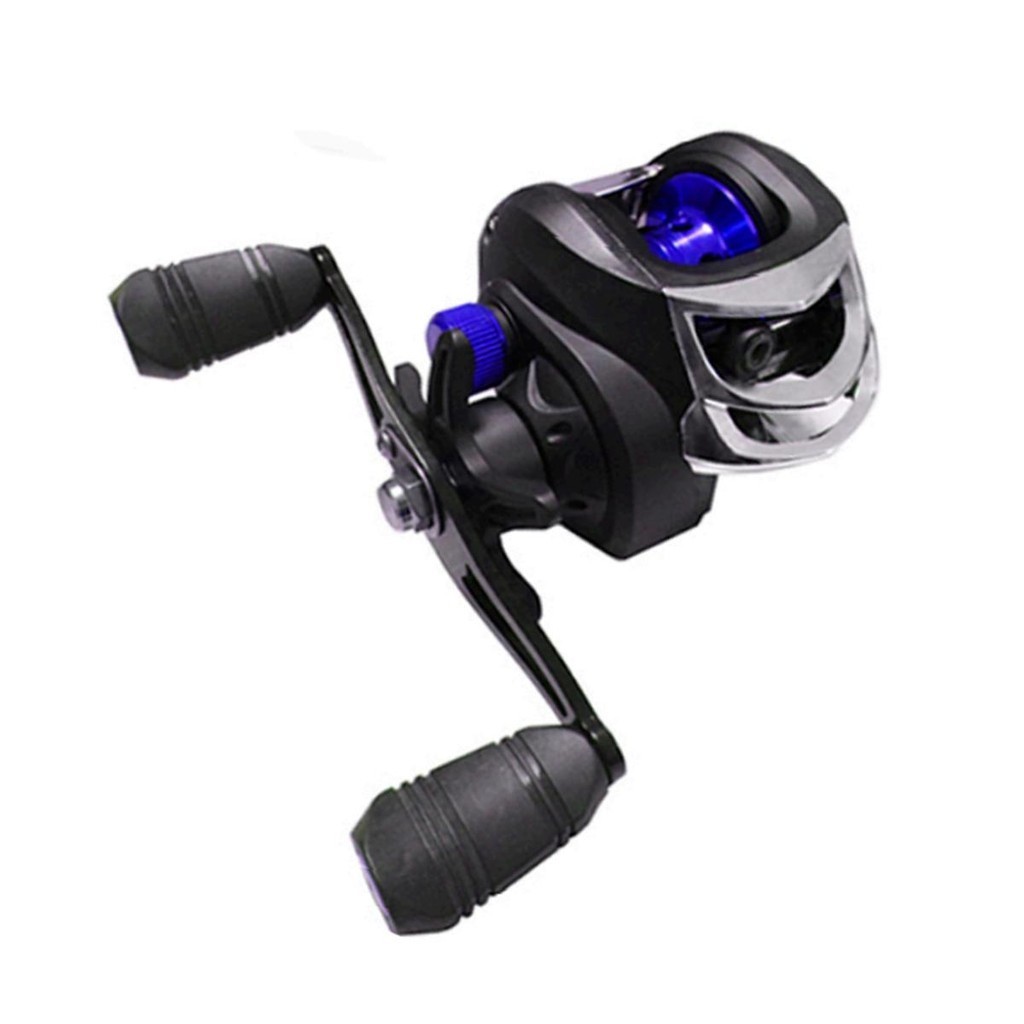 Carretilha Manivela Direita LK200 3 Rolamentos Azul - Deyu - Sports & Outdoors