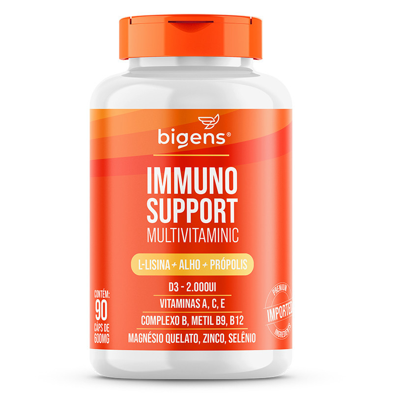 BIGENS IMMUNO SUPPORT 90 CAPS NOVA FÓRMULA em Oferta na Shopee