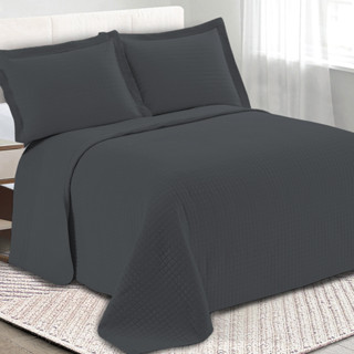 Colcha Cobre Leito Casal kit 3 peças Dupla Face Microfibra Soft Ultrassônico - Camesa em Oferta na Shopee