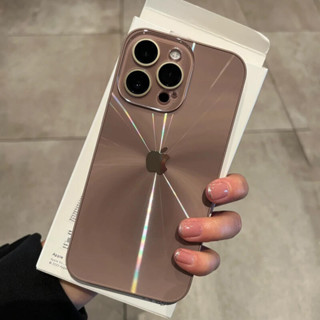 Capa Aurora A Laser Colorida 6D De Luxo Para iPhone 16 15 14 13 12 11 Pro Max 14 15 16 Plus Dura Câmera De Vidro À Prova De Choque em Oferta na Shopee