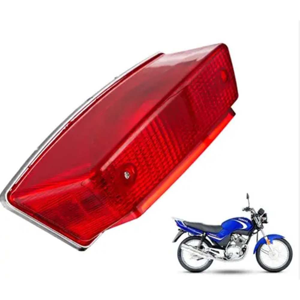 LANTERNA TRAS - YBR 125  2001 a 2004 VERMELHA