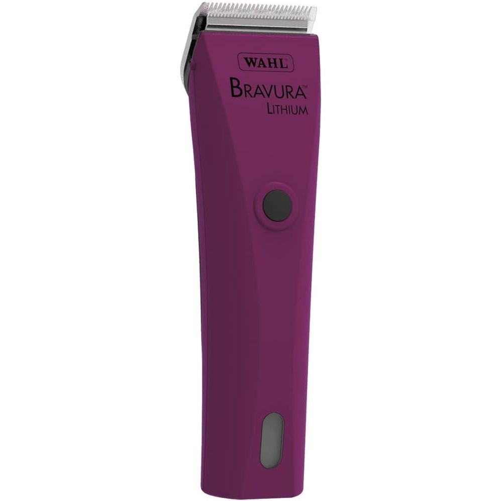 Maquina De Tosa Wahl Bravura Bivolt Violeta - Original