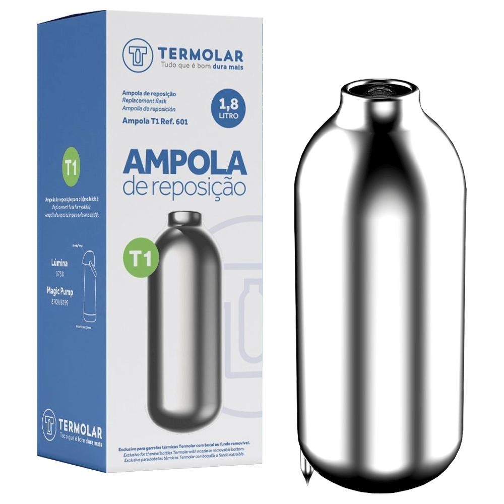 Ampola para Reposição Termolar Garrafa 1,8 Litros - 50215 - Home & Living