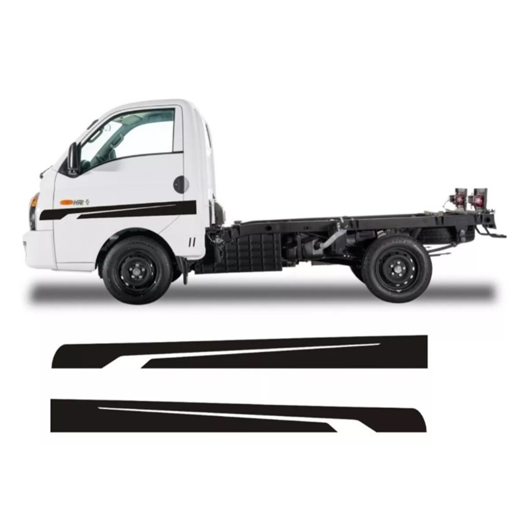 Adesivo Lateral Hyundai Hr 3 Faixa Caminhão Leve acessório