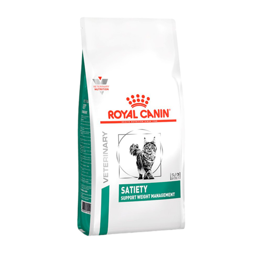 Ração Royal Canin Veterinary Diet Satiety Controle de Peso para Gatos 400gr em Oferta na Shopee