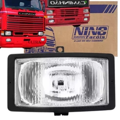 Farol Auxiliar Parachoque Volvo FH12 (1994 a 2003) - Scania R113 ( NINO F-118)
